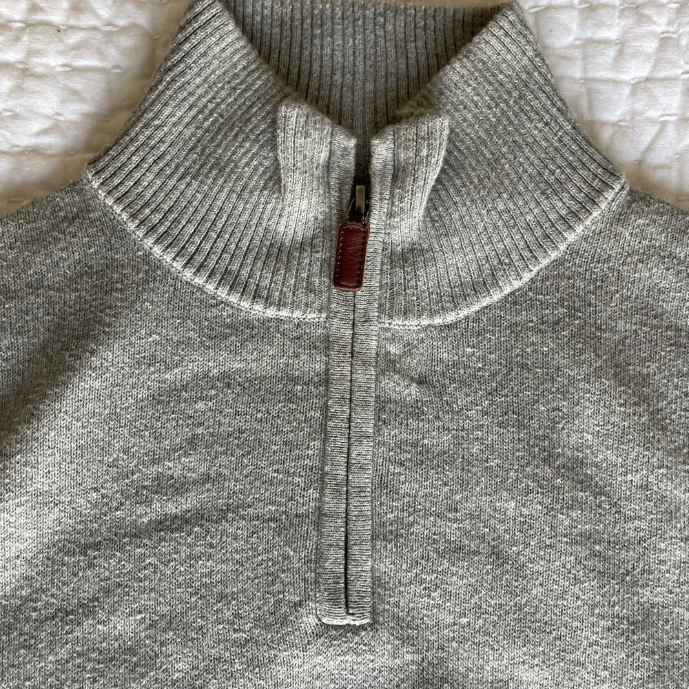Bonobos Men’s Quarter Zip Knit Sweater - Picture 2 of 5